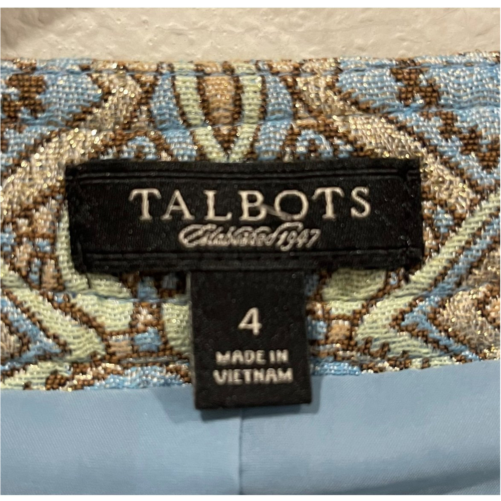 TALBOTS Multicolor Mini Sleeveless Dress - Picture 2 of 5